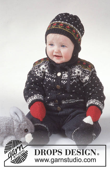 Free knitting and crochet patterns / DROPS Baby 2-11