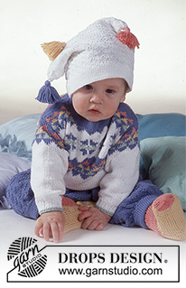 Free knitting and crochet patterns / DROPS Baby 2-14