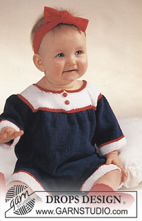 Free knitting and crochet patterns / DROPS Baby 2-18