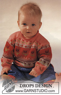 Free knitting and crochet patterns / DROPS Baby 2-7