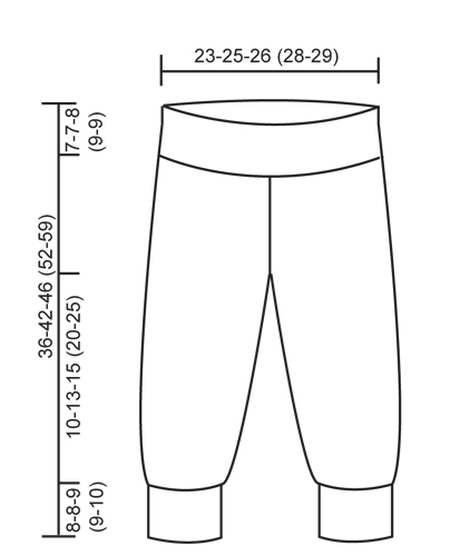 Diagram for DROPS Baby 21-24
