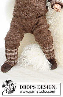 Free knitting and crochet patterns / DROPS Baby 21-31
