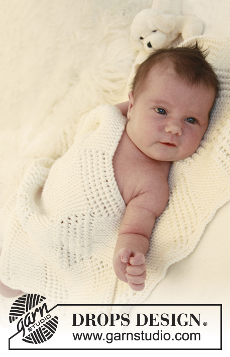 falme Uden for musikkens Baby Cloud / DROPS Baby 21-37 - Free knitting patterns by DROPS Design