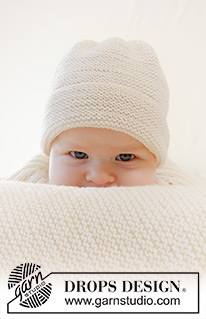 Mössor & Hattar till baby / DROPS Baby 25-10