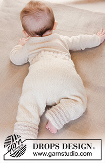 Tasuta kudumise ja heegeldamise mustrid / DROPS Baby 25-19