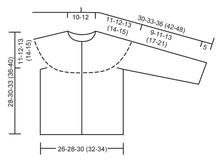 Diagram measurements for DROPS Baby 25-21