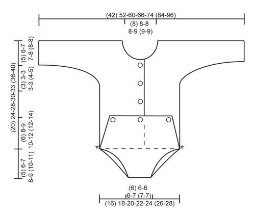 Diagram for DROPS Baby 25-26