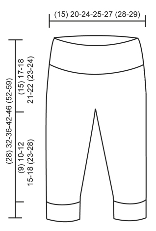 Diagram measurements for DROPS Baby 25-7