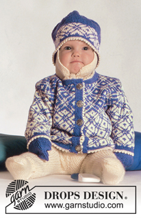 Free knitting and crochet patterns / DROPS Baby 3-11