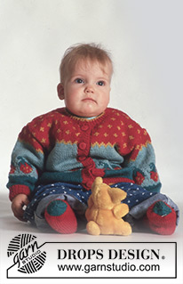 Free knitting and crochet patterns / DROPS Baby 3-13