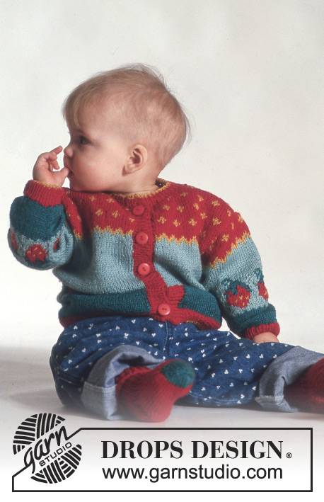 Free knitting and crochet patterns / DROPS Baby 3-13
