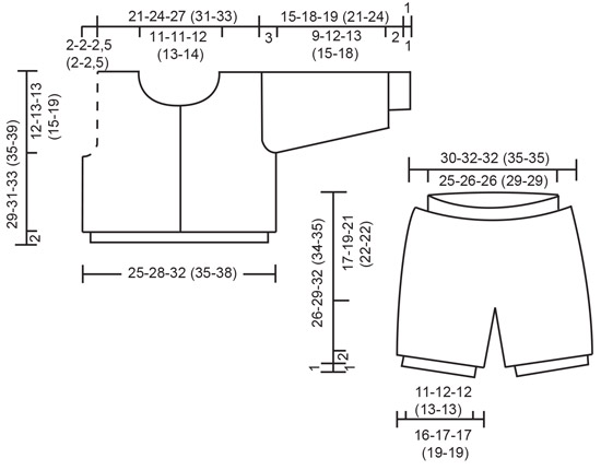 Diagram for DROPS Baby 3-16