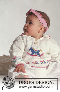 Free knitting and crochet patterns / DROPS Baby 3-18