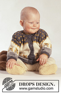 Free knitting and crochet patterns / DROPS Baby 3-19