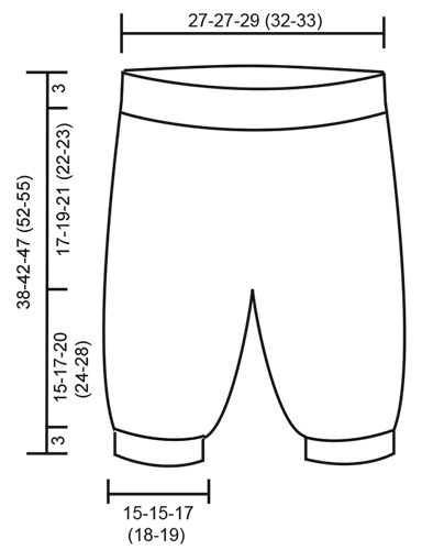 Diagram measurements for DROPS Baby 3-6