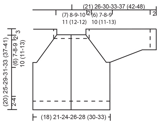 Diagram measurements for DROPS Baby 31-9