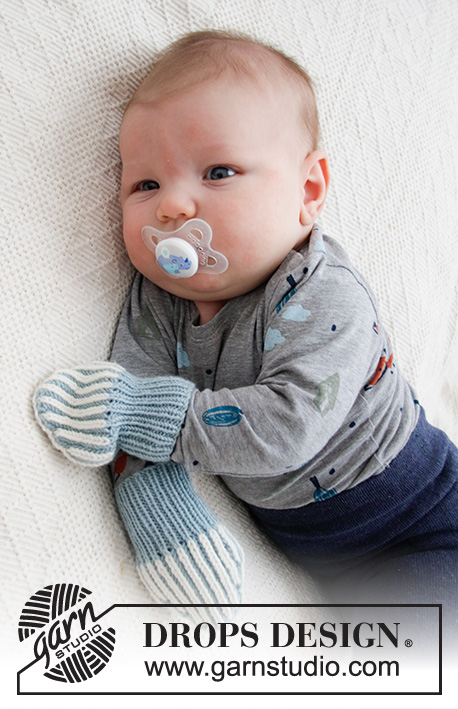 Tiny Mitts / DROPS Baby Gratis strikkeopskrifter fra DROPS