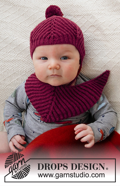 Plum / DROPS Baby 36-7 - Free knitting patterns by