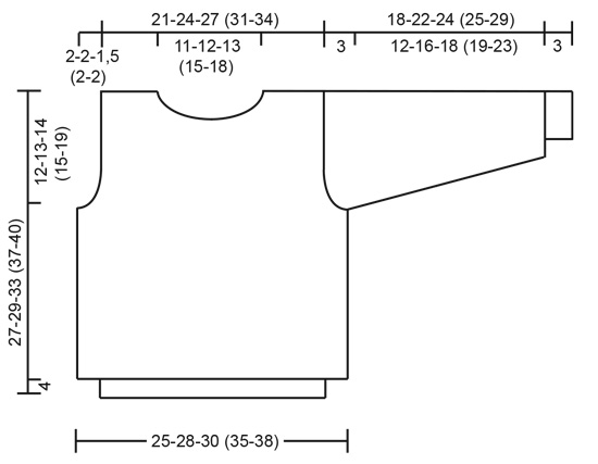 Diagram measurements for DROPS Baby 4-11