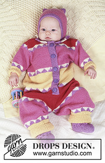 Free knitting and crochet patterns / DROPS Baby 4-4