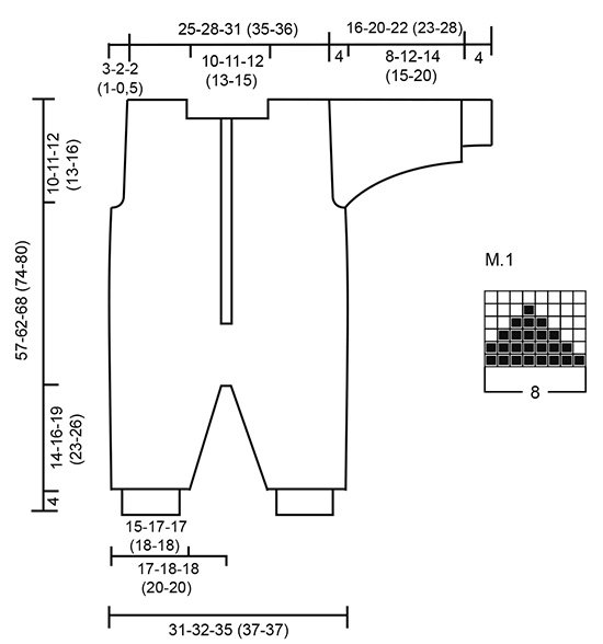 Diagram for DROPS Baby 4-4