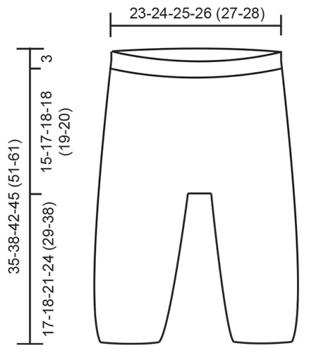 Diagram measurements for DROPS Baby 42-16