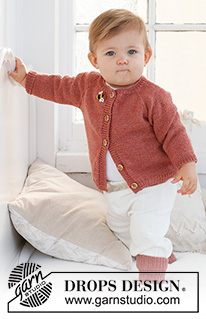Free knitting and crochet patterns / DROPS Baby 42-4