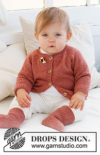 Free knitting and crochet patterns / DROPS Baby 42-4