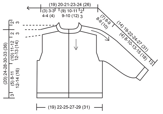 Diagram for DROPS Baby 43-3