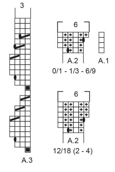 Diagram for DROPS Baby 43-8