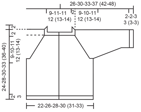Diagram measurements for DROPS Baby 45-1