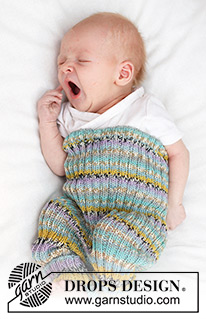 Free knitting and crochet patterns / DROPS Baby 45-2