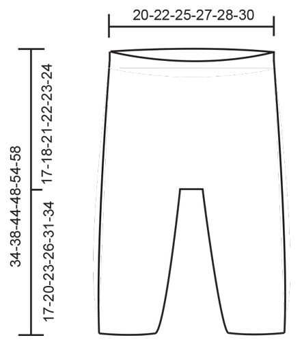Diagram measurements for DROPS Baby 45-2