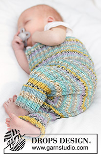 Free knitting and crochet patterns / DROPS Baby 45-2
