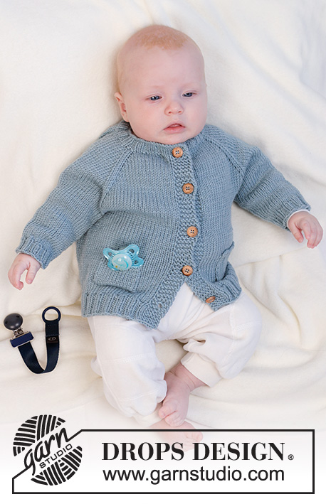 Blue Song / DROPS Baby 45-21 - Modèles tricot gratuits de DROPS Design