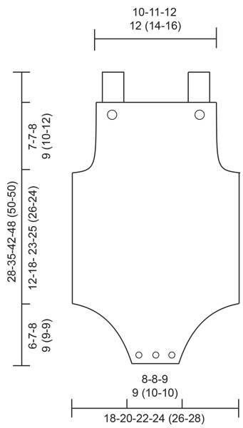 Diagram measurements for DROPS Baby 45-3