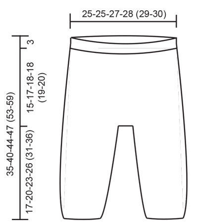 Diagram measurements for DROPS Baby 45-6