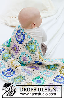 Tasuta kudumise ja heegeldamise mustrid / DROPS Baby 46-7