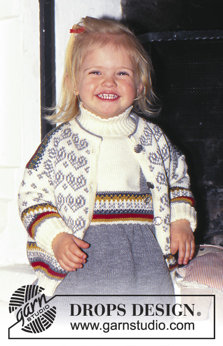 Free knitting and crochet patterns / DROPS Baby 5-6