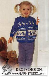 Free knitting and crochet patterns / DROPS Baby 5-7