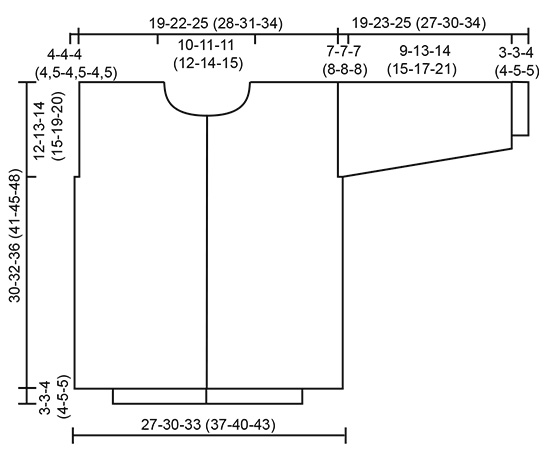 Diagram measurements for DROPS Baby 5-9