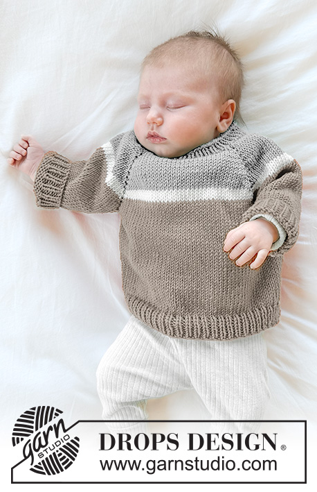 Cuddle Stripe Sweater / DROPS Design b52-22 — foto: DROPS Design