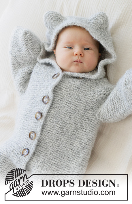 Fluffy Kitten Overall / DROPS Design b53-20 — foto: DROPS Design