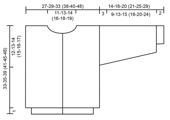 Diagram measurements for DROPS Baby 6-11