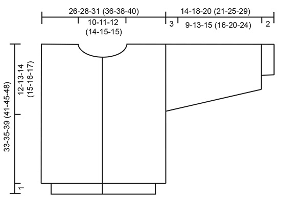 Diagram measurements for DROPS Baby 6-17