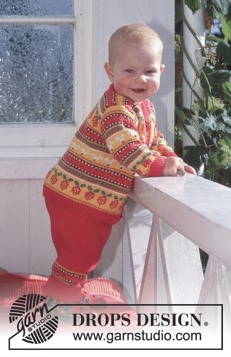 Free knitting and crochet patterns / DROPS Baby 6-21