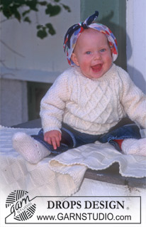 Free knitting and crochet patterns / DROPS Baby 6-25