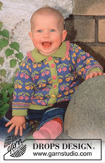 Free knitting and crochet patterns / DROPS Baby 6-9