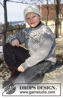 Modèles tricot et crochet gratuits / DROPS Children 12-15