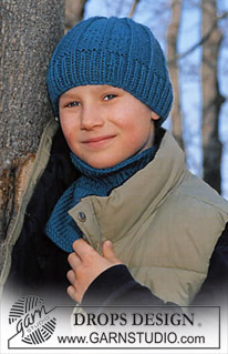 Free knitting and crochet patterns / DROPS Children 12-25